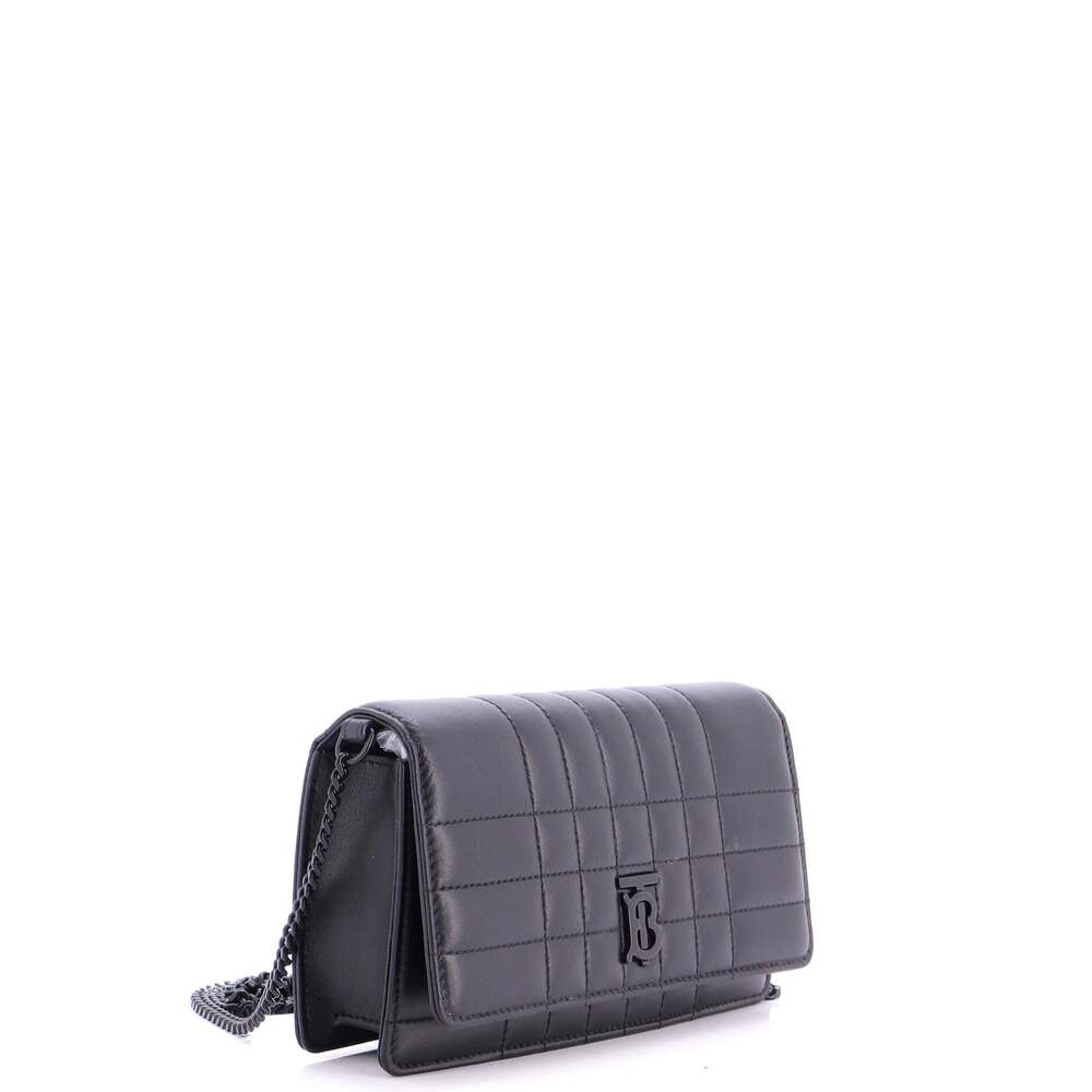 Burberry Lola Clutch On Chain Quilted #254914B92B - Picture 2 of 6